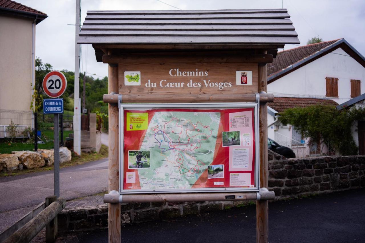 Gite Amelie, Sauna, Spa Au Coeur Des Vosges Housseras Buitenkant foto